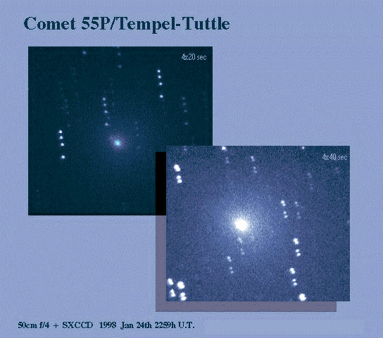 Image comet 55P/Tempel-Tuttle