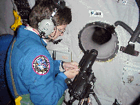 Jiri Borovicka operates slit-less spectrograph