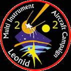 mission patch 2002 Leonid MAC